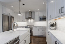 modern kitchen interior