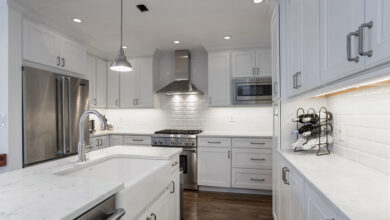 modern kitchen interior