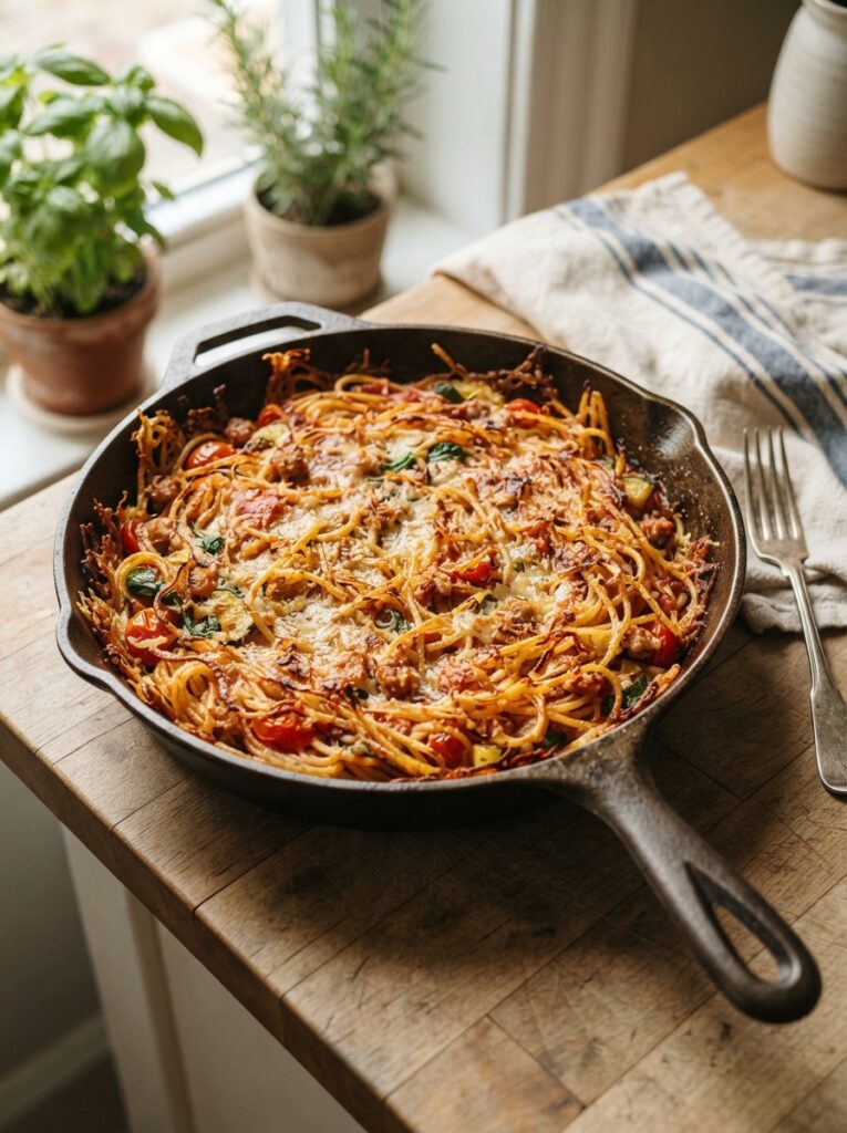 One-Pot Pasta Dinners for Busy Weeknights: 8 Easy Recipes 12 One-Pot Pasta Dinners for Busy Weeknights: 8 Easy Recipes Crispy pan-fried leftover pasta in a skillet