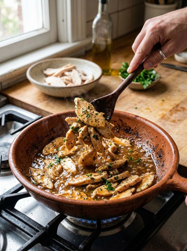 How to Cook Chicken Breast So It's Never Dry Again: Every Method Compared 12 How to Cook Chicken Breast So It's Never Dry Again: Every Method Compared Thinly sliced chicken breast being tossed in a warm pan sauce