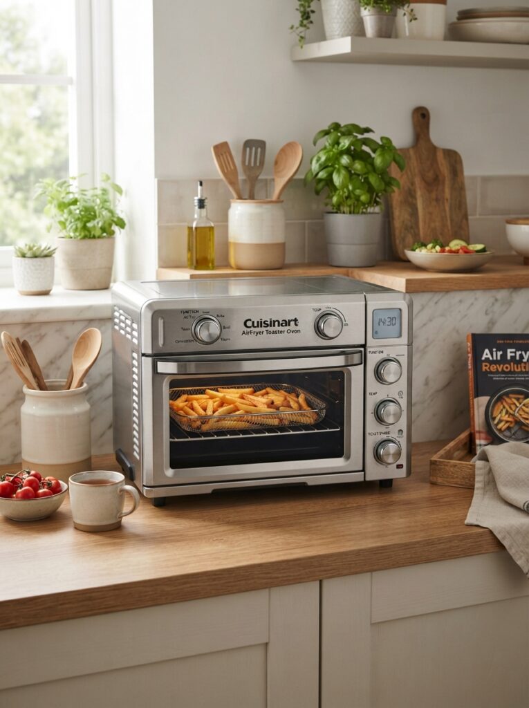 Best Air Fryers for Small Kitchens: A Buying Guide by Size and Budget 5 Best Air Fryers for Small Kitchens: A Buying Guide by Size and Budget Toaster oven air fryer combo appliance saving counter space