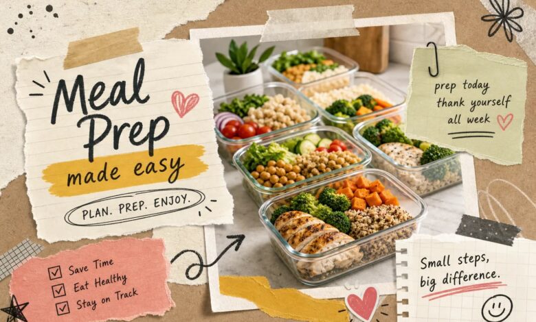 Easy Weekly Meal Prep Guide for Beginners (Step-by-Step)