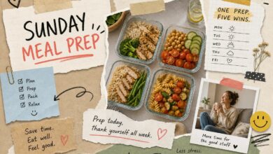 Sunday Meal Prep: A Step-by-Step Guide for the Whole Week