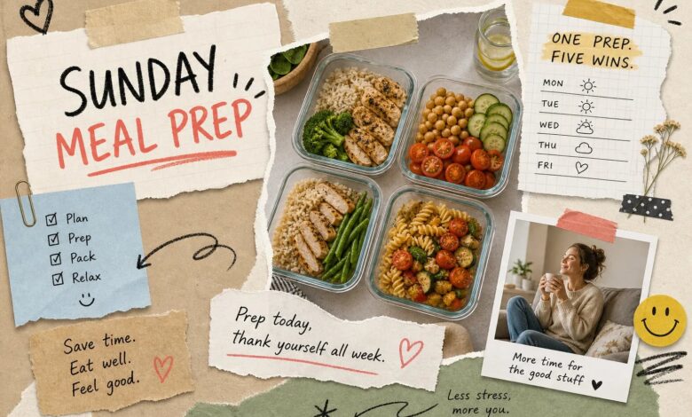 Sunday Meal Prep: A Step-by-Step Guide for the Whole Week 1 Sunday Meal Prep: A Step-by-Step Guide for the Whole Week Sunday Meal Prep: A Step-by-Step Guide for the Whole Week