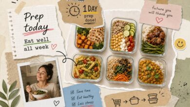 Weekly meal prep: your one-day plan for the whole week