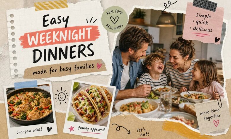 20+ Easy Weeknight Dinner Ideas the Whole Family Will Love 1 20+ Easy Weeknight Dinner Ideas the Whole Family Will Love 20+ Easy Weeknight Dinner Ideas the Whole Family Will Love