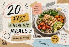 20 Fast Healthy Meals You Can Make in Under 30 Minutes
