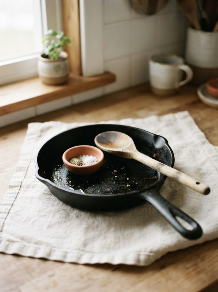 Best Gifts for Home Cooks in 2026 2 Best Gifts for Home Cooks in 2026 A small cast iron skillet and a worn wooden spoon resting on cream linen