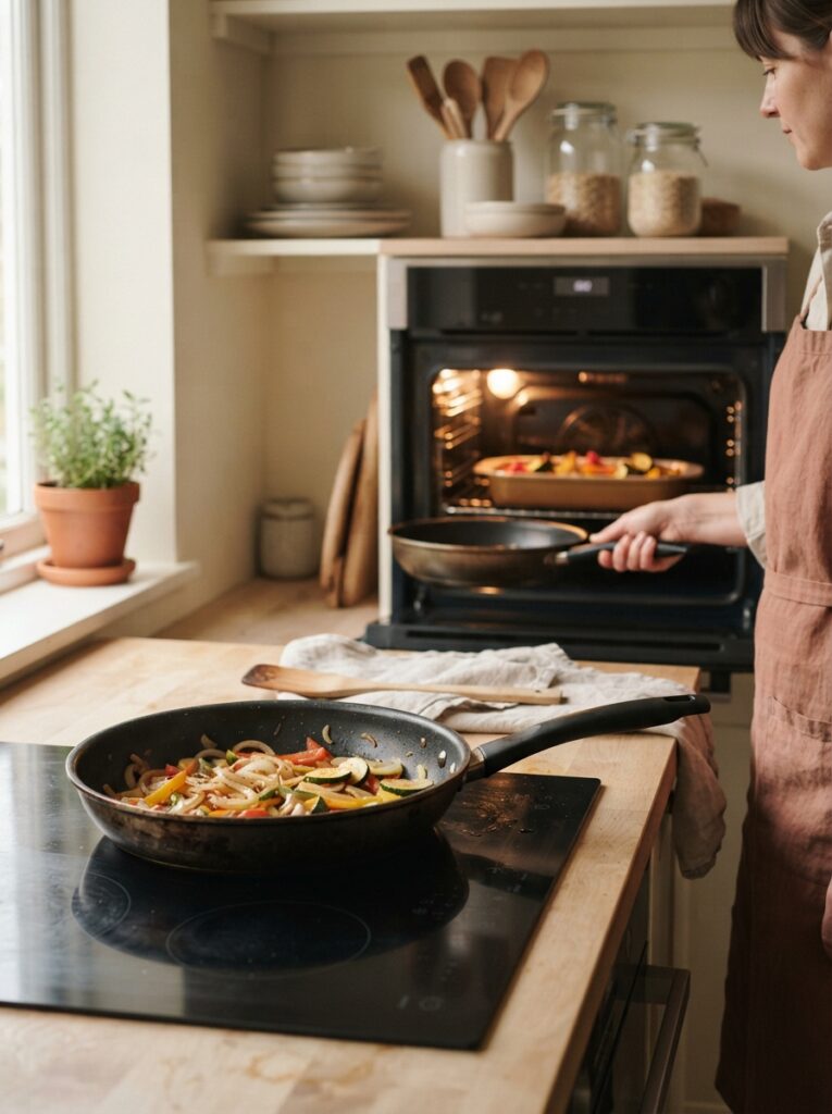 Best Nonstick Pans of 2026: Tested and Ranked 6 Best Nonstick Pans of 2026: Tested and Ranked A nonstick pan on an induction hob with a second pan going into the oven