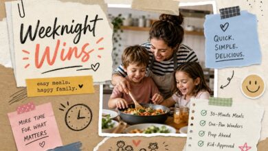 Best Cooking Tips for Busy Parents on Weeknights