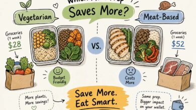 Is Vegetarian Meal Prep Cheaper Than Meat-Based Meal Prep?
