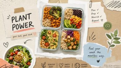 Meatless Meal Prep: How to Eat Well Without Meat All Week